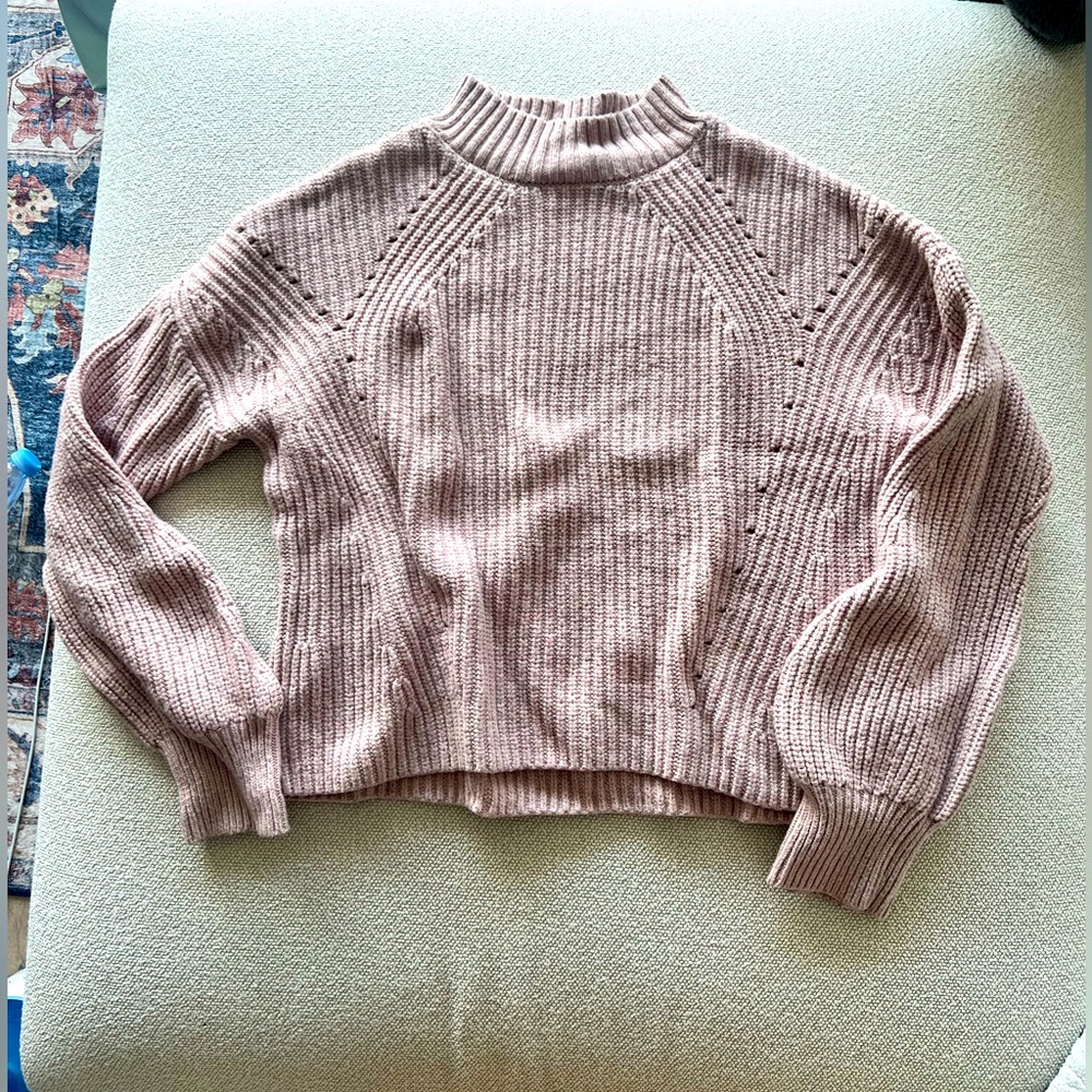 Pink sweater
